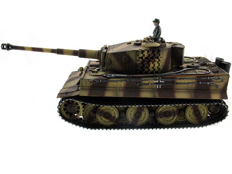 Радиоуправляемый танк Taigen 116 Tiger 1 Германия, поздняя версия HC, 24G RTR