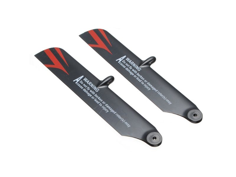 Лопасти основного ротора черножелтые для вертолета WL Toys V922