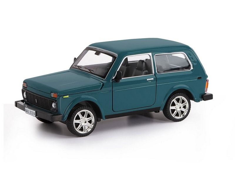 Машина АВТОПАНОРАМА ВАЗ 21214, 122, синий, инерция, вк 24,512,510,5 см