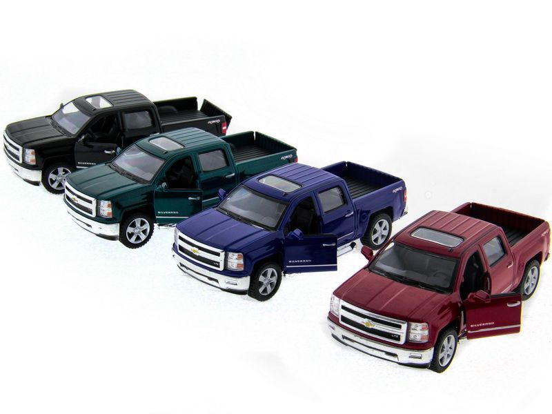 Машина Kinsmart 146 Chevrolet Silverado инерция 112шт  бк