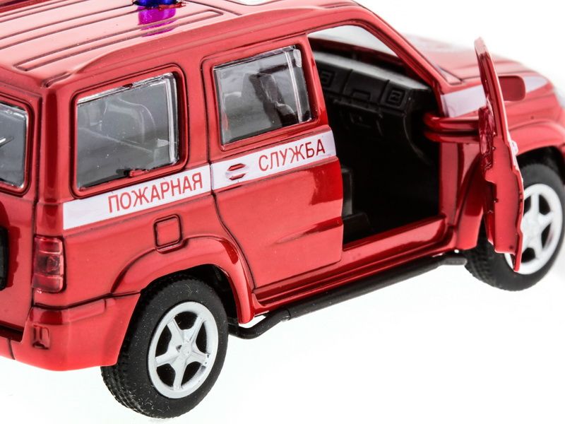 Машина АВТОПАНОРАМА инерц УАЗ Патриот пожарная 150, вк 1275,5 см