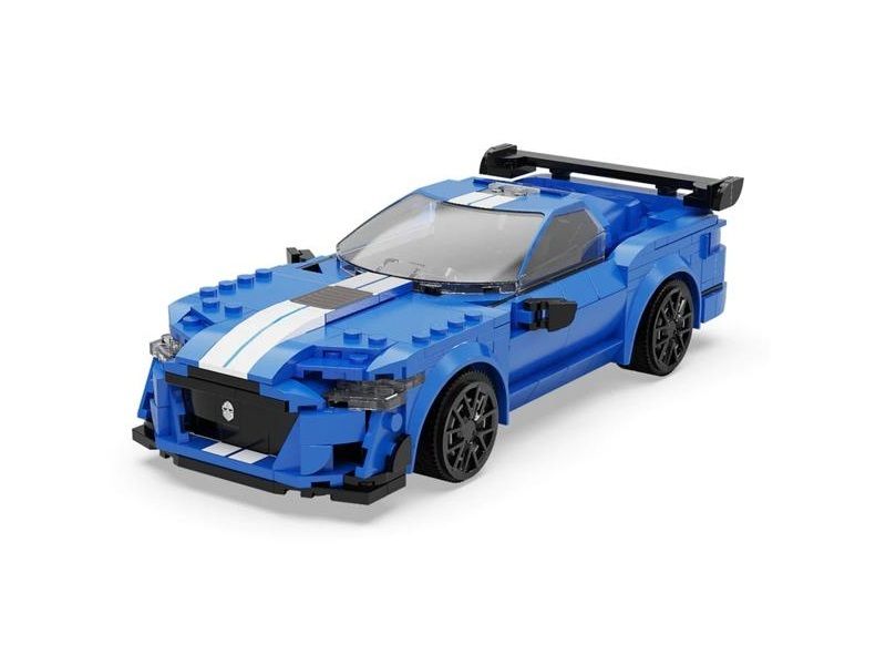 Радиоуправляемый конструктор CaDA спортивный автомобиль Blue Knight 500 325 деталей