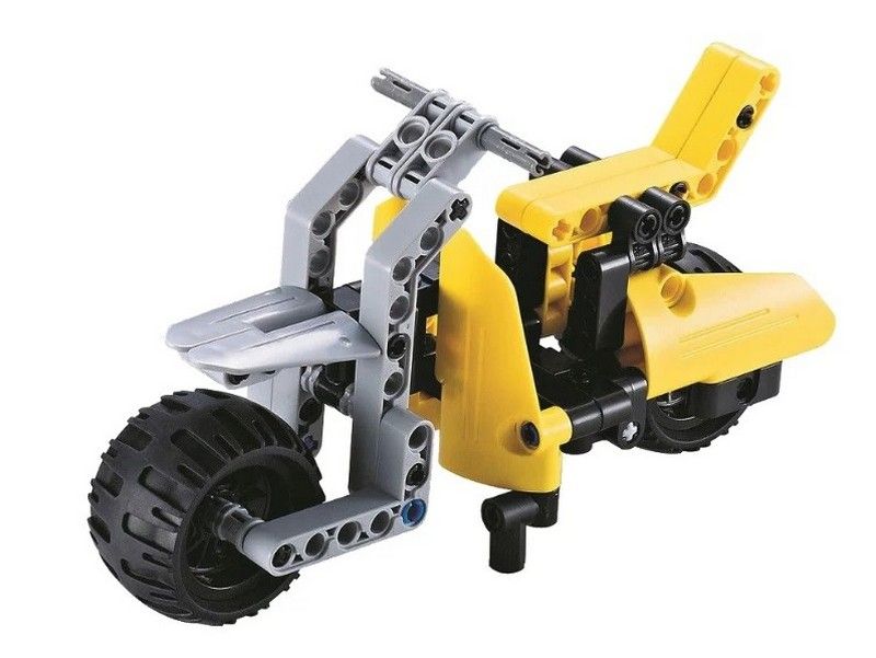 Конструктор CaDA Technic набор для сборки 30 моделей техники, мотоциклов и животных 827 деталей