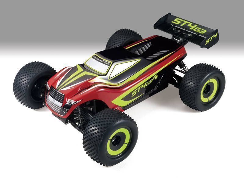 Радиоуправляемый трагги TTR ST4 G3 Brushless 4WD 24GHz 18 RTR красная