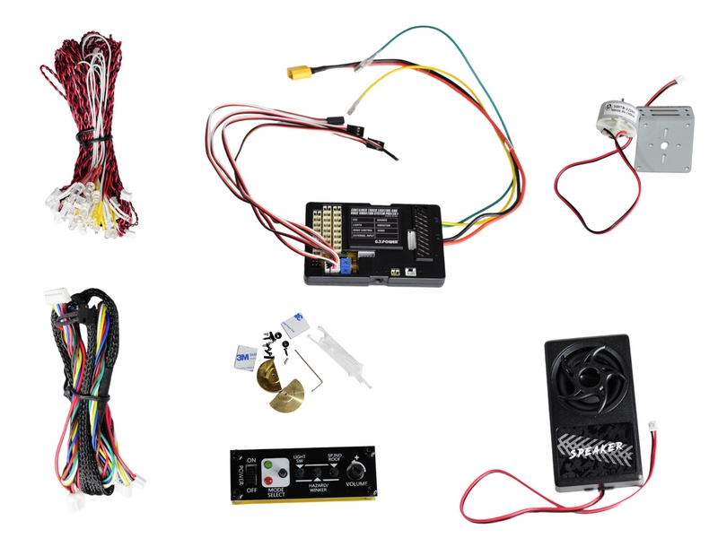 Система освещения PRO GTPower со звуковым и вибрационным модулем для ру грузовиков Европа