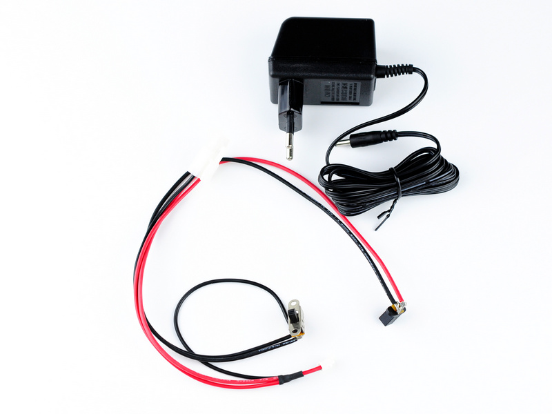 Зарядное устройство Taigen 7,2V 400mAh с проводкой зарядной системы танка