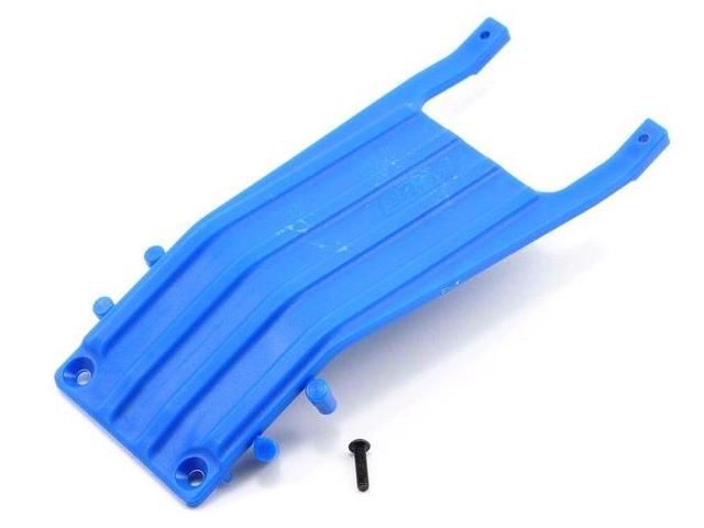 Передняя пластина защиты редукторасиняя аналог TRA5837, подходит для модели Traxxas Slash