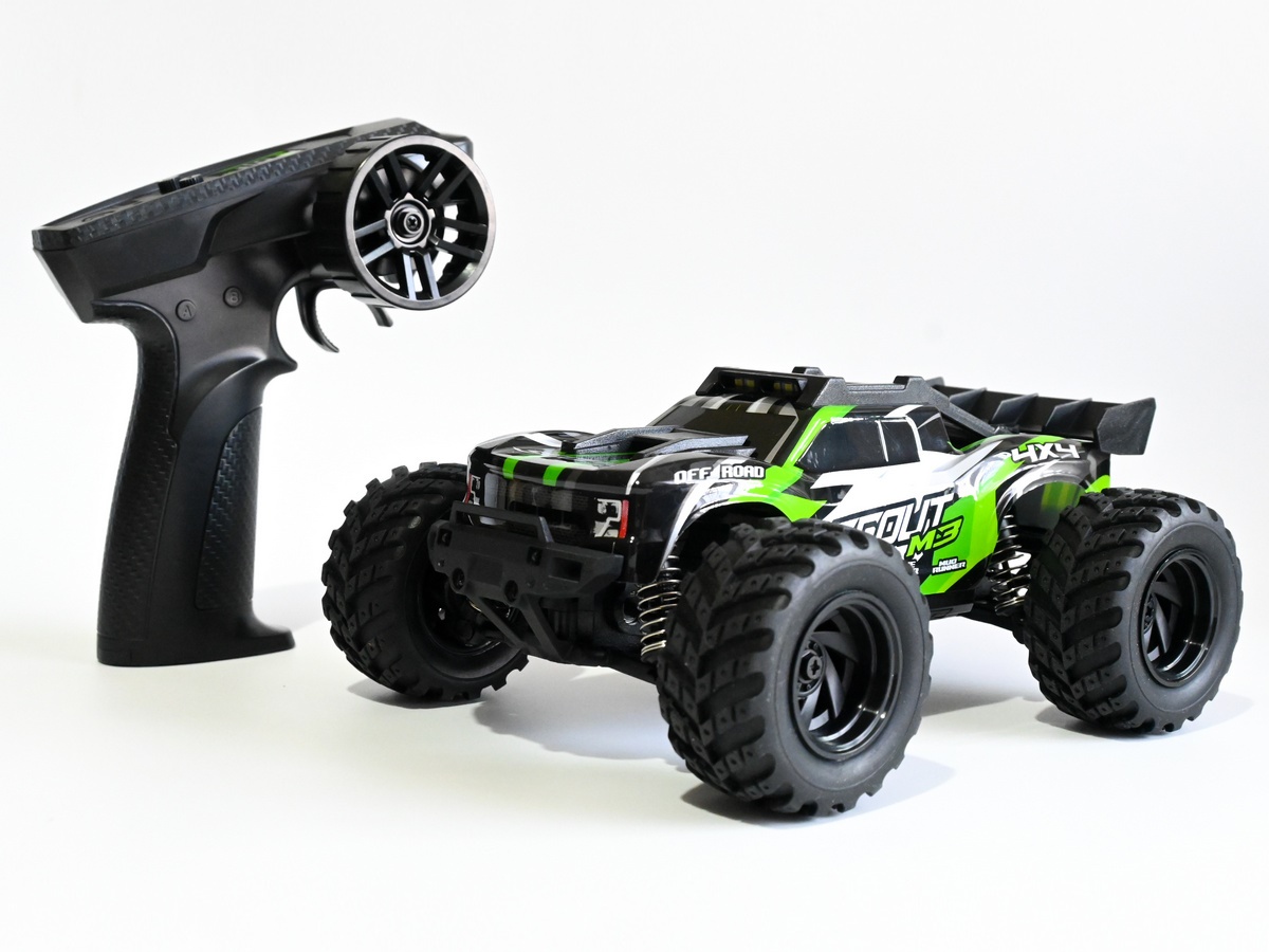 Радиоуправляемый монстр RCM Scout M3 зеленый 4WD 24G 120 RTR