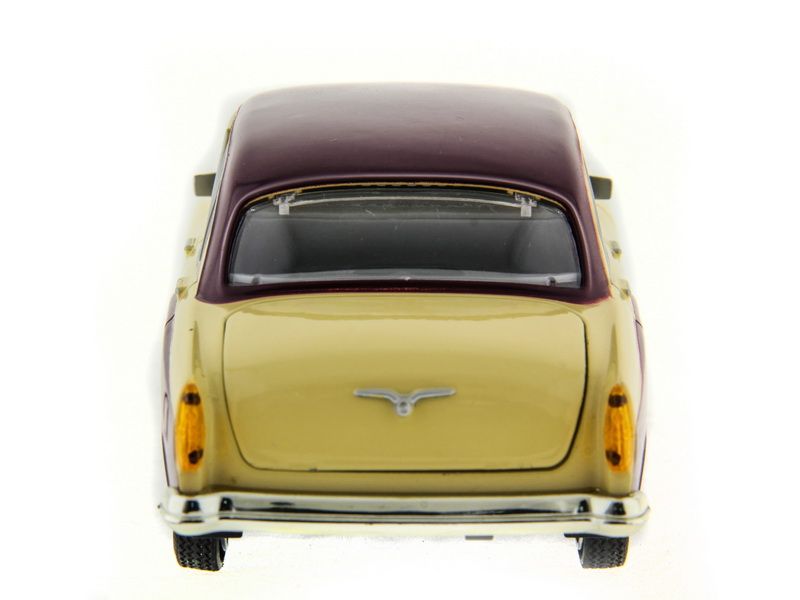 Машина АВТОПАНОРАМА ГАЗ21 Волга 124 вк  261211см, желтобордовая