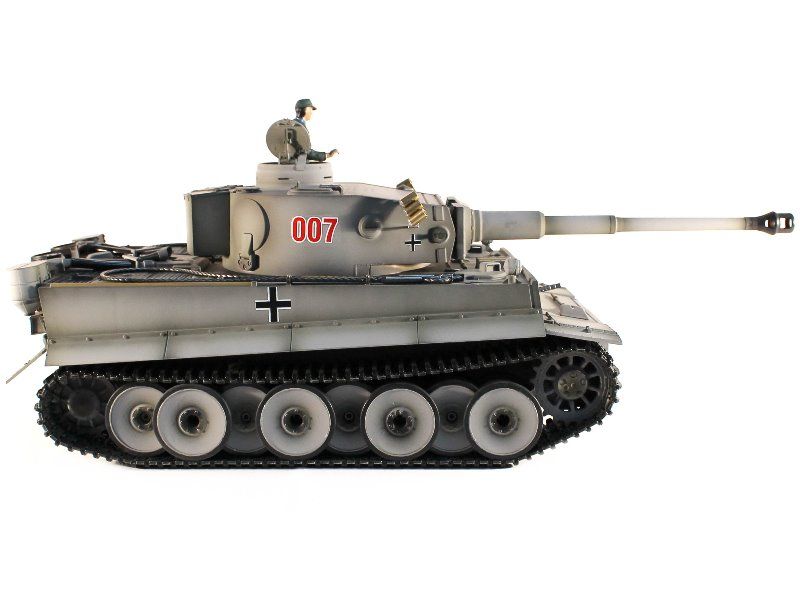 Радиоуправляемый танк Taigen 116 Tiger 1 Германия, ранняя версия HC 24G RTR серый