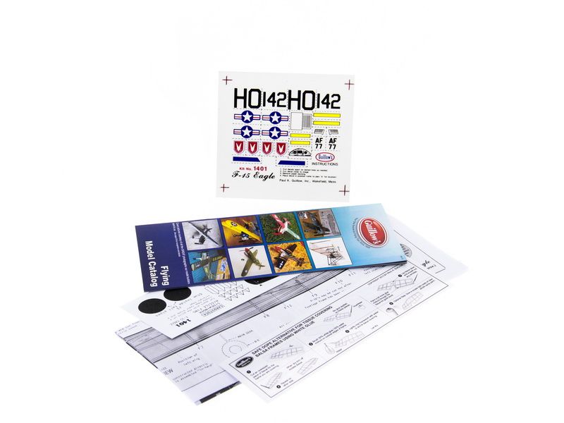 Сборная дермодельСамолет F15 Eagle Guillows 140