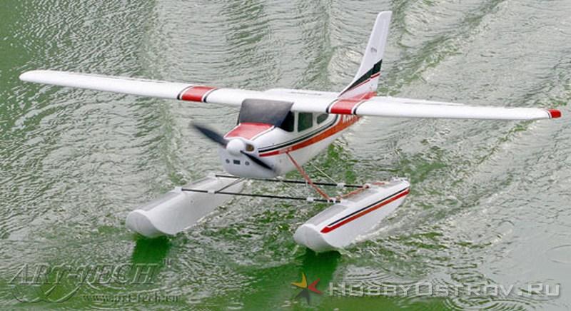 Skytrainer. Радиоуправляемый самолет Art-Tech Cessna Skylane Waterplane 400 Art-2101t. Art-Tech стабілізатор Cessna 182 400 class).