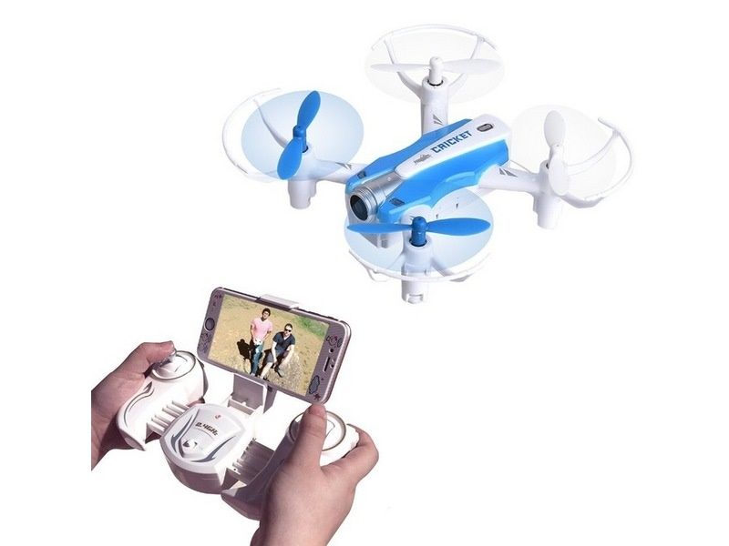 Радиоуправляемый квадрокоптер Cheerson CX17 WiFi RTF 24G синий