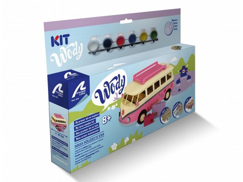 Сборная деревянная модель автомобиля Artesania Latina Holidays Van