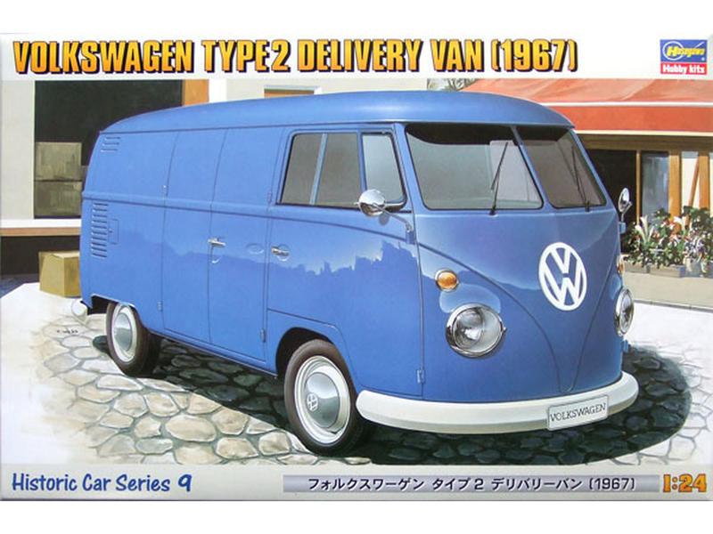 Сборная модель Hasegawa Автомобиль VW DELIVERY VAN 1967, 124