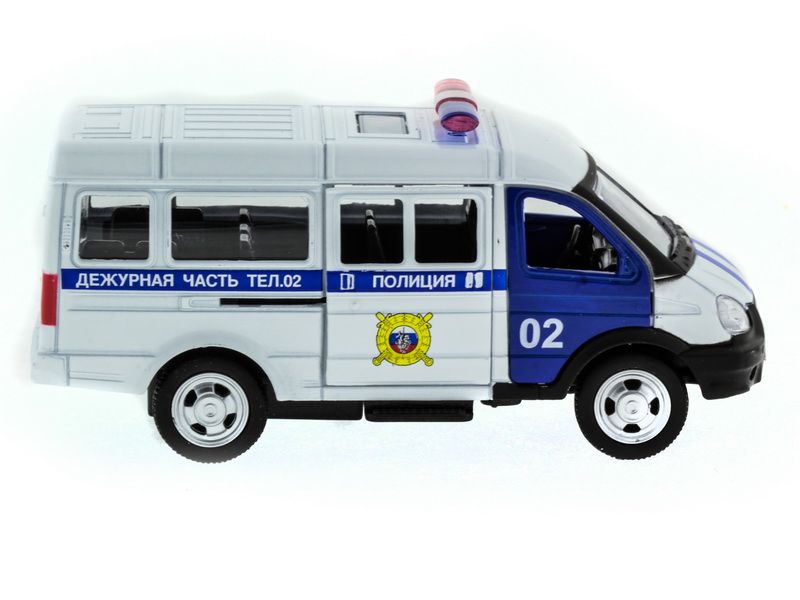 Машина АВТОПАНОРАМА инерц ГАЗельполиция 150, вк 14,585,5 см