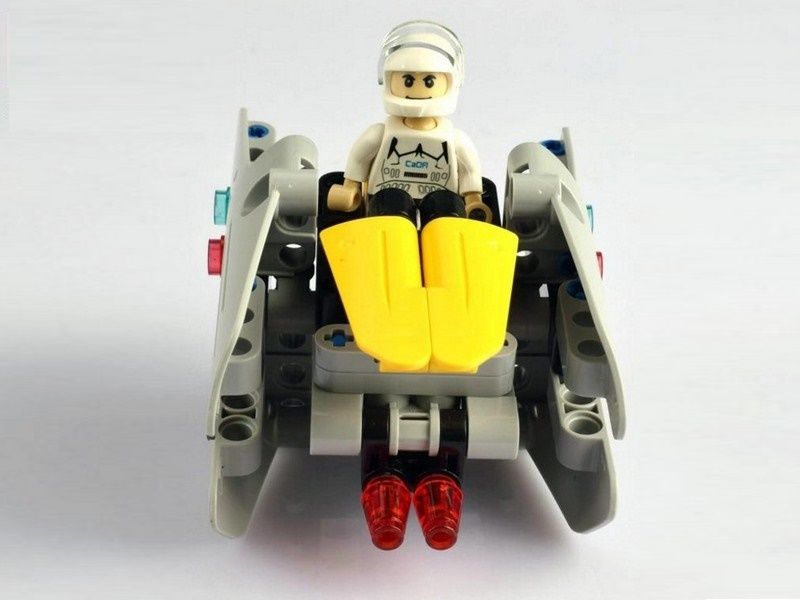 Конструктор CaDA Technic звездный отряд, соберите звездный корабль с C54001W02W04W 83 детали