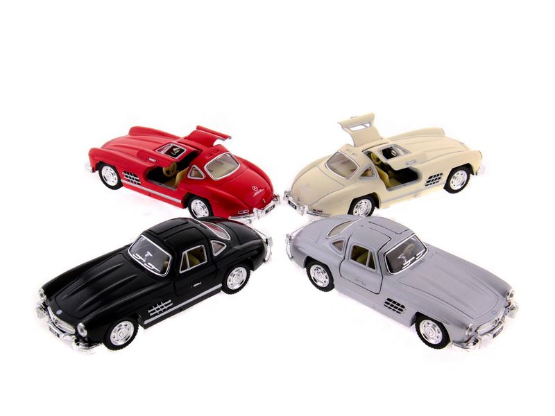 Машина Kinsmart MercedesBenz 300SL инерция 112шт 136 бк