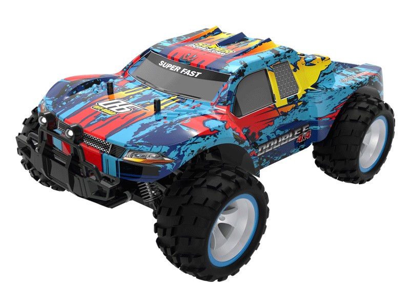 Радиоуправляемый внедорожный автомобиль Double Eagle RC Racing Truck 118 4WD 24G RTR