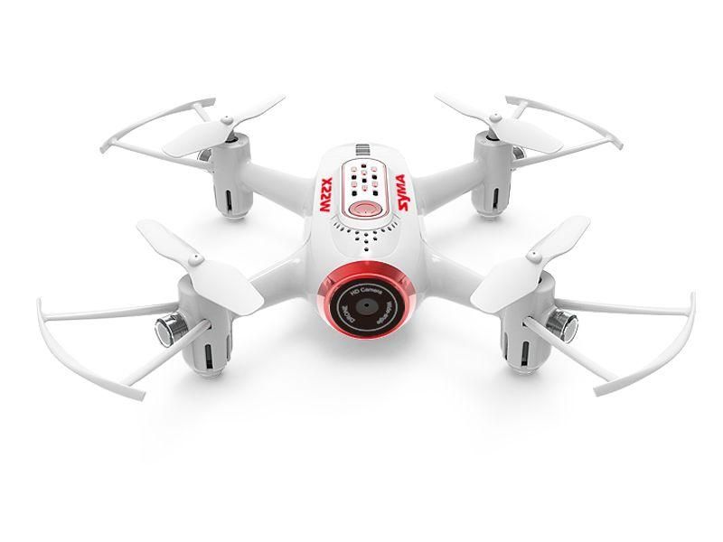 Радиоуправляемый квадрокоптер Syma X22W1 с FPV трансляцией WiFi, камера 0,3 Мп, 24G RTF