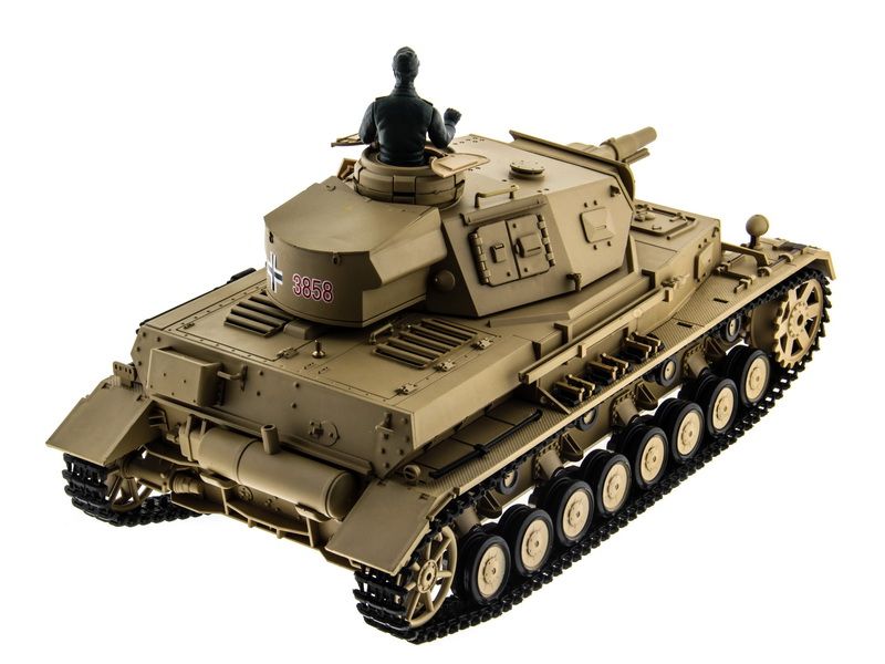 Радиоуправляемый танк Heng Long 116 Dak PZKpfw IV Ausf F1 Германия 24G RTR