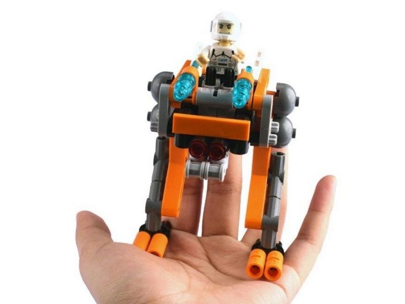 Конструктор CaDA Technic звездный отряд, собери звездный корабль с C54001W02W03W 103 детали