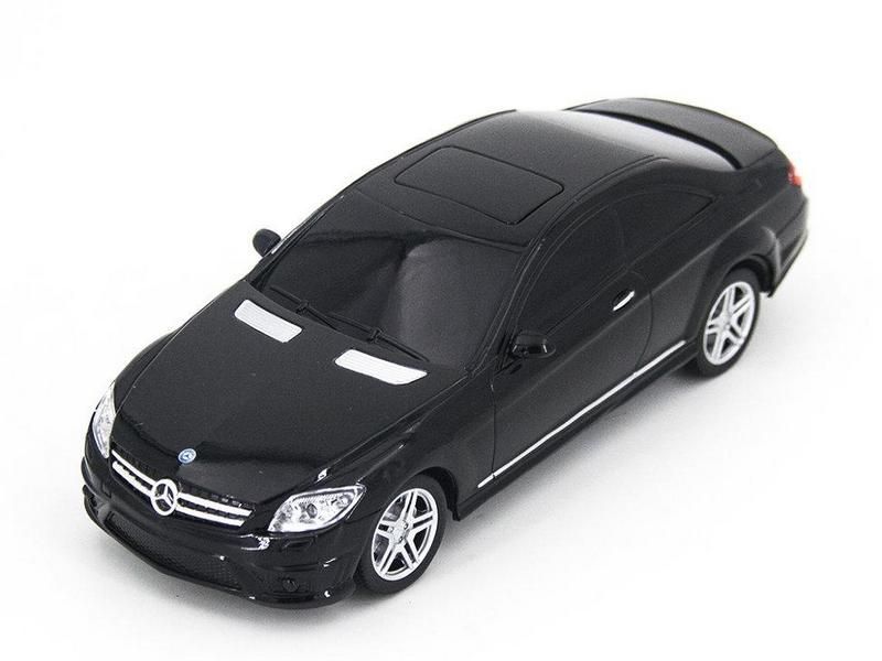 Радиоуправляемая машина Rastar Mercedes CL63 AMG 124, цвет чёрный 27MHZ