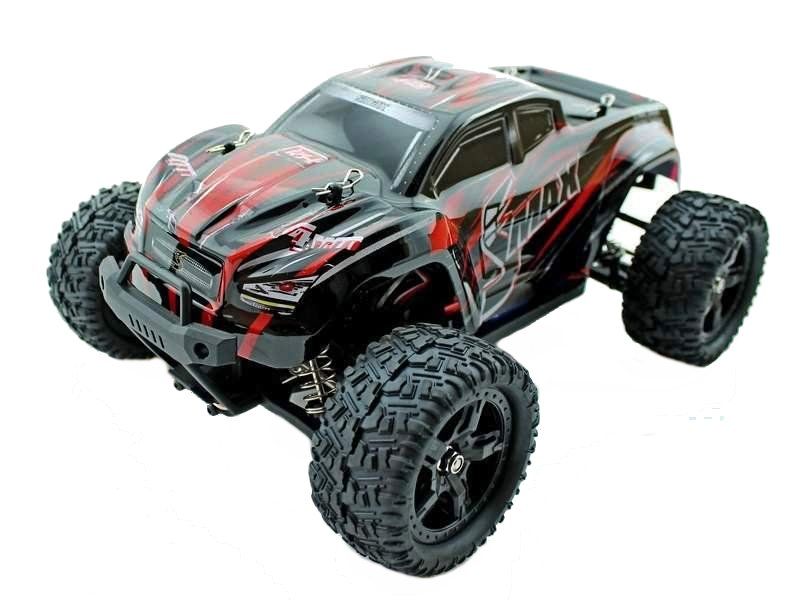 Радиоуправляемый монстр Remo Hobby SMAX Brushless красный 4WD 24G 116 RTR
