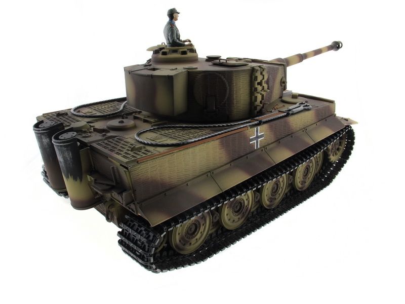 Радиоуправляемый танк Taigen 116 Tiger 1 Германия, поздняя версия HC, 24G RTR