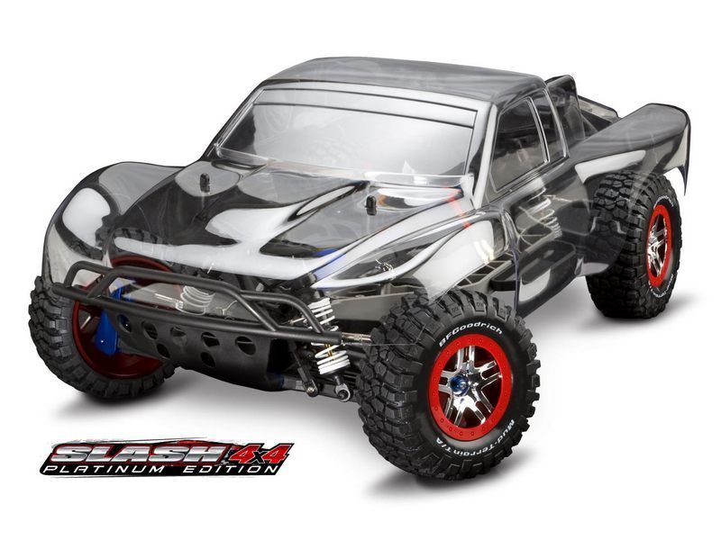 Радиоуправляемый шорткорс Traxxas Slash Brushless 4WD Platinum 110 ARR