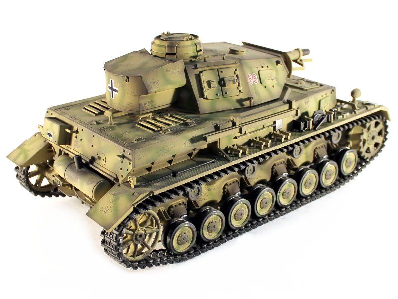 Радиоуправляемый танк Taigen 116 Dak PZKpfw IV Ausf F1 Германия 24G RTR