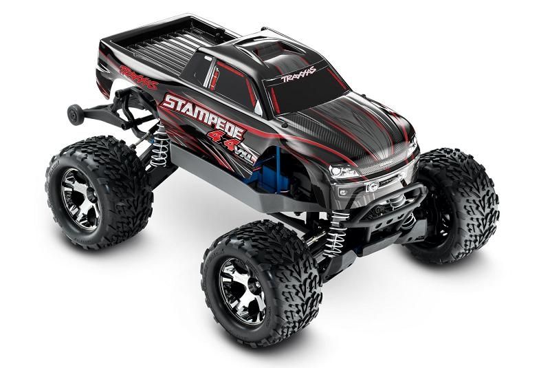 Радиоуправляемый монстр Traxxas Stampede VXL Brushless 4x4 4WD 24GHz 110 RTR