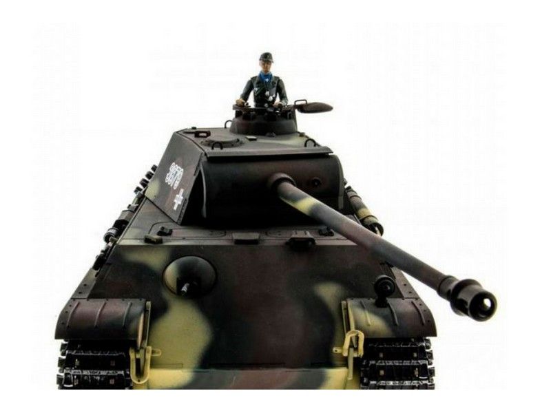 Радиоуправляемый танк Taigen 116 Panther type G Герм HC версия, башня на 360, подш, 24G RTR