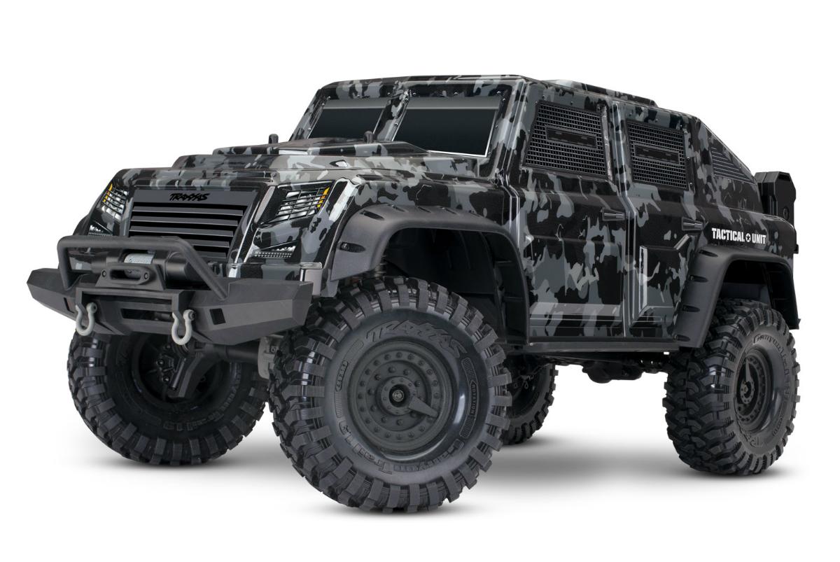 Радиоуправляемая автомодель TRAXXAS TRX4 Tactical Unit 110 4WD 110 RTR