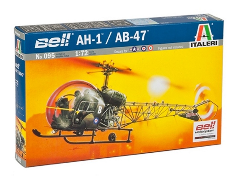Сборная модель ITALERI 0095ИТ Вертолет АН1АВ47, 172