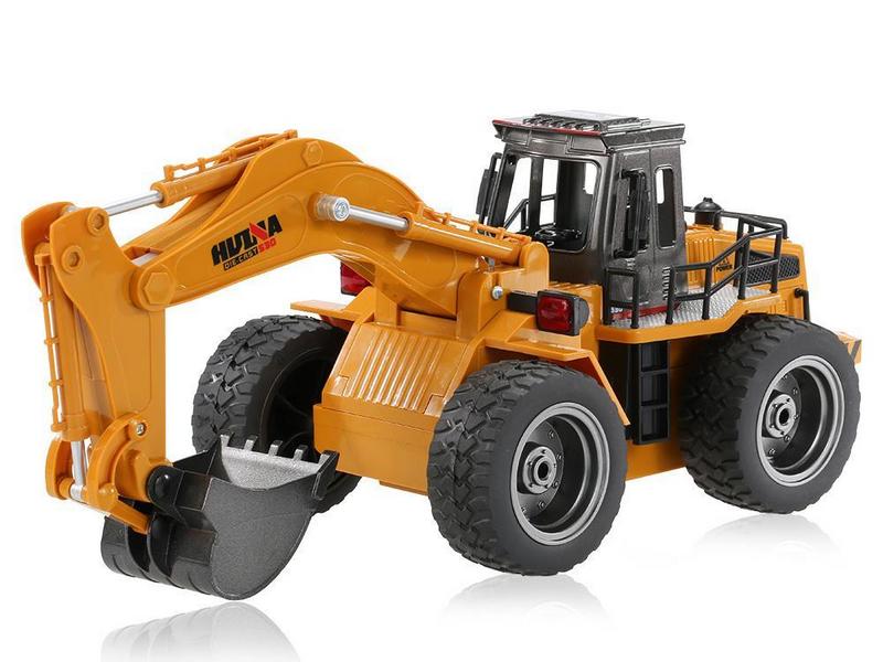 Радиоуправляемый экскаватор HUI NA TOYS 24G 6CH 118 RTR