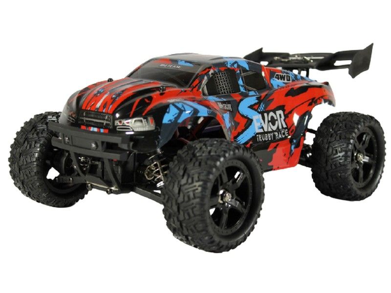 Радиоуправляемый трагги Remo Hobby S EVOR Brushless V20 красная 4WD 24G 116 RTR