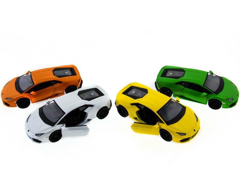 Машина Kinsmart Lamborghini Huracan инерция 112шт 136 бк