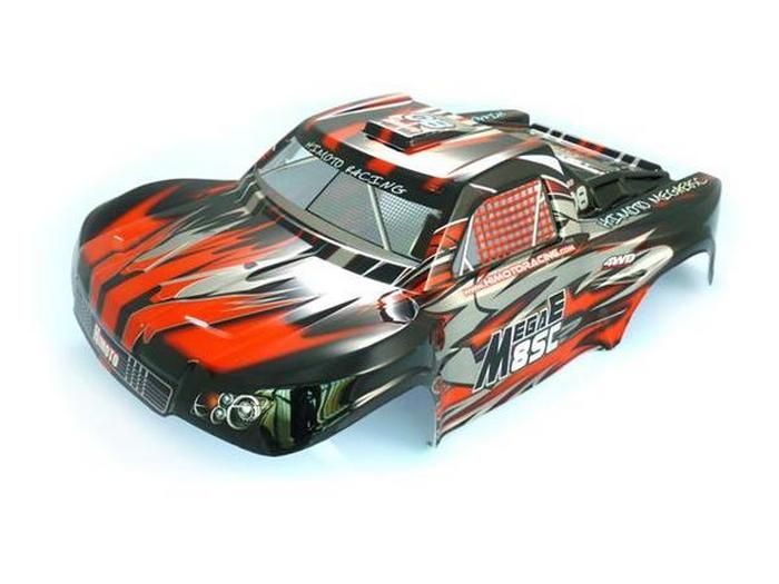 Красный кузов для шорт корса Himoto E8SCL для Remo Hobby 18