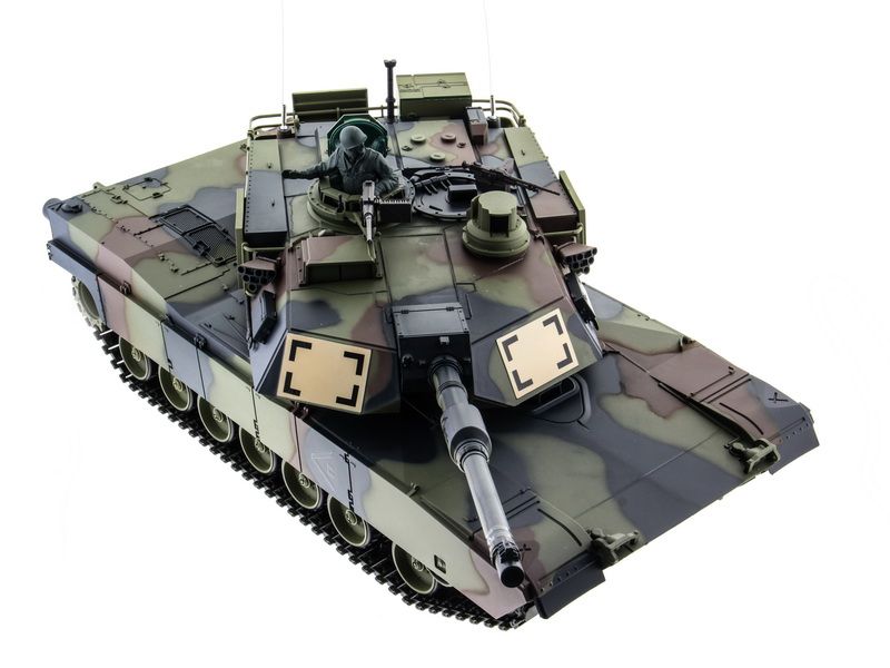 Радиоуправляемый танк Heng Long 116 M1A2 Abrams 24G RTR PRO