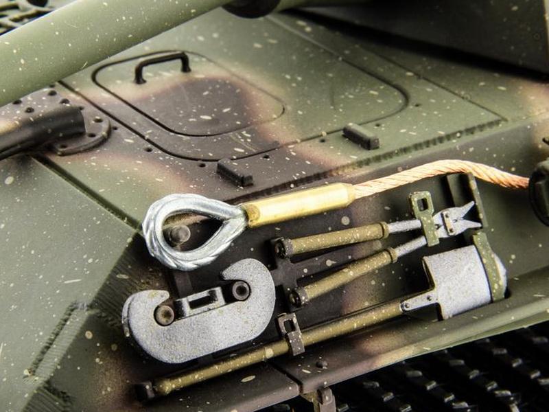 Радиоуправляемый танк Taigen 116 Panther type F с ИК пушкой HC версия, башня на 360, 24G RTR