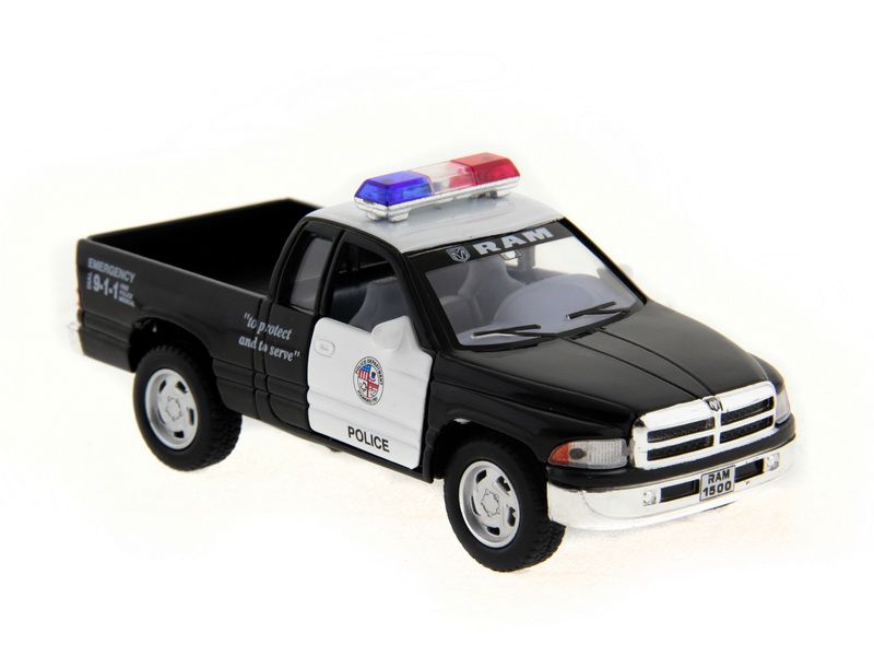 Машина Kinsmart 144 Dodge RAM Police инерция 112шт бк