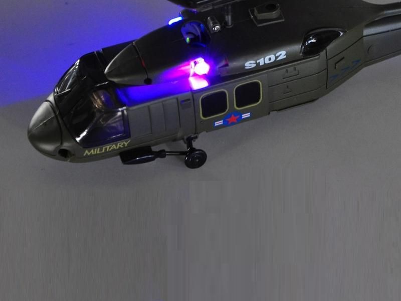 Радиоуправляемый вертолет Syma S102G Gyro UH60 Black Hawk IR RTF