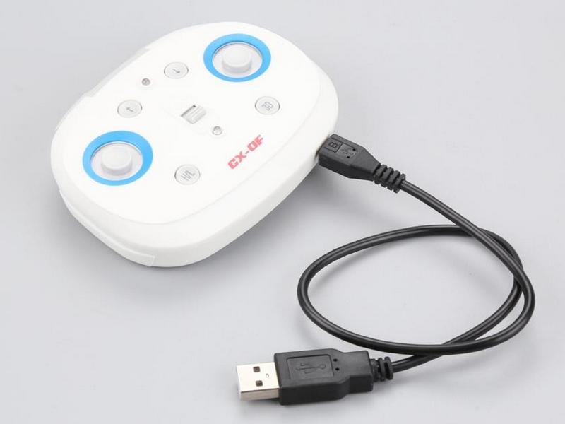 Радиоуправляемый квадрокоптер Cheerson CXOFTX Mini, WiFi, Optical Flow, RTF 24G синий