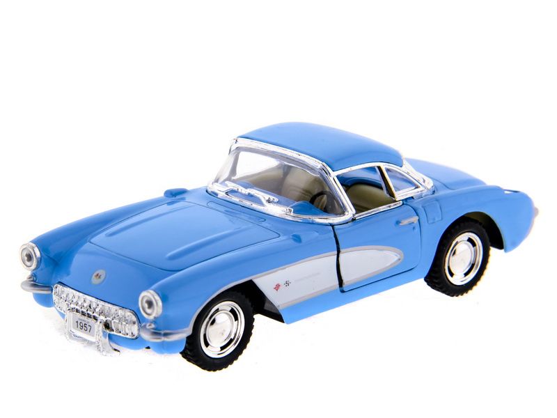 Машина Kinsmart Chevrolet Corvette 1957 инерция 112шт 134 бк