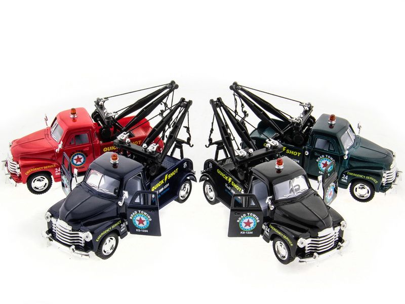 Машина Kinsmart 1953 Chevrolet 3100 Wreckler инерция 112шт 138 бк