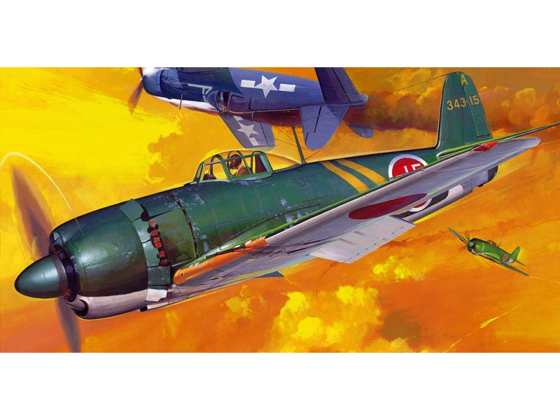 Сборная модель Hasegawa Самолет KAWANISHI N1K2J SHIDENKAI GEORGE, 172