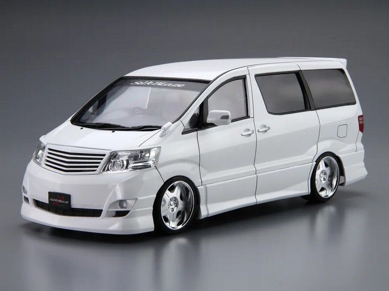 Сборная модель AOSHIMA Toyota Alphard Silk Blaze MNHANH1015W
