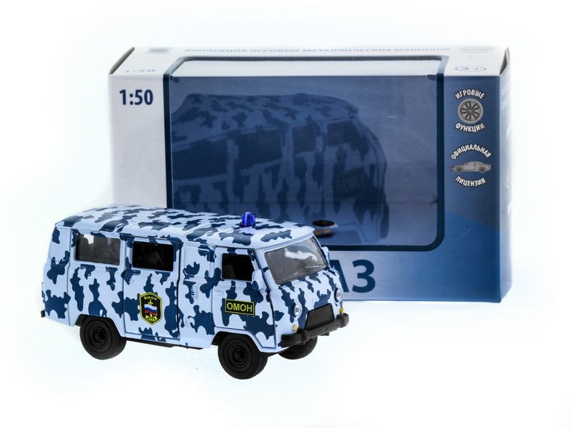 Машина АВТОПАНОРАМА инерц УАЗ452 ОМОН 150, вк 1275,5 см