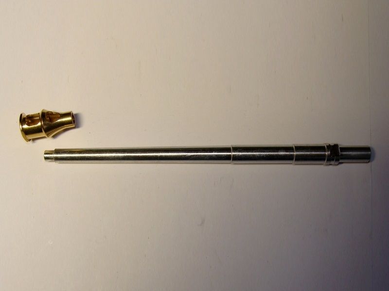 Ствол пушки с дульным тормозом металл для танка Taigen Panzer IV 3858